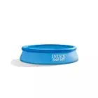 INTEX Easy Set 8 ft x 24 in Round Inflatable Swimming Pool For Summer Fun