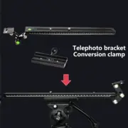 120mm Quick Release Plate Clamp Adapter for DSLR Camera Tripod Monopod Stabilize