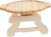 Bamboo Couch Table Leg Sofa Arm Rest Protector Small Table for Home Easy to Store