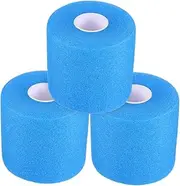 Parliky 3 Rolls Flexible Sports Wraps Durable Athletic Bandages for Joint Support Badminton Tennis More Breathable Skin Friendly Tape for Ankle Wrist Knee Protection