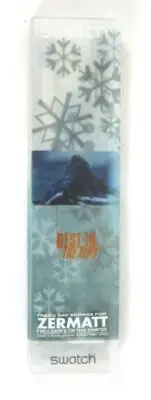 SWATCH ACCESS WRISTWATCH - ZERMATT - BEST IN THE ALPS SKIPASS -WINTER 1999/2000