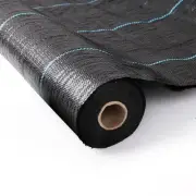 Sir John's Gifts 1.83x50 m Weed Mat Woven Fabric Gardening Plant PE-Black