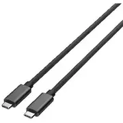J.Burrows USB-C to USB-C 2.0 Cable 5A 1m Black