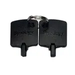 SYNOLOGY NAS HARD DRIVE TRAY KEY / BAY KEY 硬碟抽取盒鑰匙 (兩支)