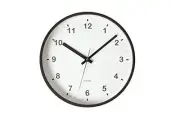 KATOMOKU plywood wall clock Brown Sweep (continuous second hand) km-35M φ252mm (