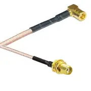 RG316 SMB FEMALE ANGLE to SSMA Female Coax RF Cable USA-Ship