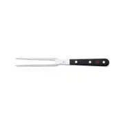 Wusthof Classic Straight Meat Fork Turner Carving Barbecue/Grilling 16cm BLK