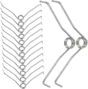 BESPORTBLE 2sets Stainless Steel Pruning Shear Spring Replacement Spring for Hand Pruners Pruning Shear Spring Easy Install Gardening Tools Parts 20pcs*2
