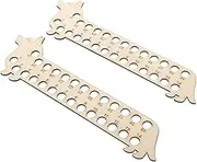CORHAD 2pcs Cartoon Thread Organizer Tool Sewing Bobbin Holder Plate for DIY Crafts Durable Design to Keep Threads Tangle Fun Animal Patterns for Embroidery Enthusiasts