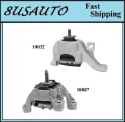 2PCS MOTOR & TRANS MOUNT FIT MINI COOPER COUNTRYMAN, PACEMAN 1.6L TURBO - MT (for: Mini)