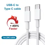 USB Type C to USB-C fast charger cable, fast charging, data transfer