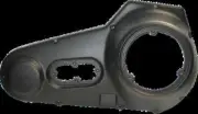 DG Satin Black Outer Primary Clutch Cover for Harley Super Glide 71-85