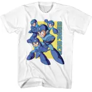 Megaman Quadruple Threat Men's T Shirt