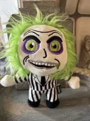 NWT Beetlejuice Halloween Horror 9” Plush Dog Pet Toy New Fetch Toys