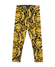 Versace Kids Barocco Printed Slim-Cut Leggings 912M,3Y,2Y,1218M Multicolor