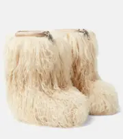 [Bogner] Bogner Les Arcs shearling snow boots AU 6 beige