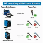 ForSpectrum 375 Plasma Cutter Consumables with ICE 27C Torch ?C 20pcs