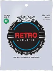[Martin] Retro MM1012 Acoustic Guitar Strings 12 Strings Extra Light