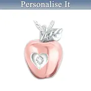 Granddaughter Apple Of My Eye Personalised Pendant