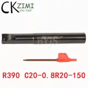 1× R390 C20-0.8R20-150 2 Flute CNC Indexable Milling Cutter Arbor,For R39011T308