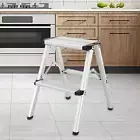 Folding Step Ladder Anti Slip High Stool for Office Factories Household Work