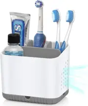 Toothbrush Holders for Bathrooms, Kids Electric Toothbrush and Toothpaste Holder