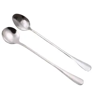 不銹鋼小勺子韓式個性咖啡匙馬克杯攪拌棒家用湯匙長柄鐵勺蜂蜜勺