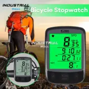LCD Digital Computer Bicycle Bike Speedometer Odometer Waterproof With Backlight