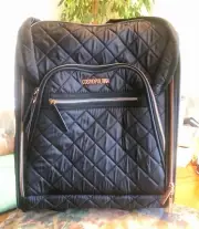 COSMOPOLITAN Rolling Carry-On Softside Luggage for Women CO677 - 17x13.5x8.5 in