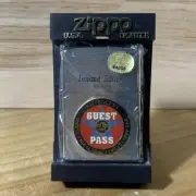 Zippo lighter Hard Rock Cafe Nagoya 3rd anniversary unused item imported from JP