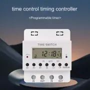Advanced Electronic Timer Switch with Programmable Weekly Time Control