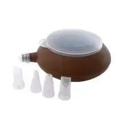 Bread Basket with Lid Reusable Baking Mat Cookie Stencils Molds
