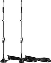 Bingfu 4G LTE Antenna TS9 Aerial 8dBi Magnetic Base Antenna 2-Pack Compatible with MiFi Hotspot Router USB Modem Dongle Netgear LB2120 Nighthawk M1 MR1100 M2 MR2100 AC785 AC797 AC790 AC810
