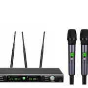 Precision Audio Professional Twin Channel Wireless Microphone System