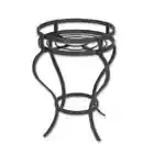 Antique Hand Forged Iron Trivet for Fireplace Old Kettle Stand Fire Pit Tool
