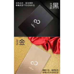 Fujitsu富士通 2.5吋 USB3.0金屬鋁殼防指紋髮絲設計外接硬碟盒(未含硬碟)-9.5mm 商務人士、學生族群