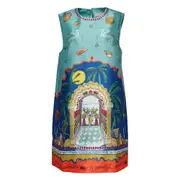 [ALEMAIS] Surrealist Summer Mini Dress