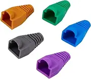 100 Pcs Network Cable Boot Plastic Connector Boots Cap for Ethernet Punch Cable Cover for Water and Break Protection