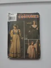 Simplicity Sewing Pattern 8192 Misses' COSTUME Renaissance Andrea Schewe 10-14