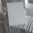 White Blank Square Canvas Board Wooden Frame Oil Paints Art Students