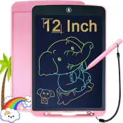 LCD Writing Tablet for Kids, 12 Inch Drawing Tablet Erasable Doodle Board Electr