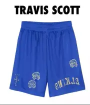 Travis Scott Elkins Shorts Blue XL (Brand New W/tags)