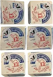 Olive Oil Nablus Soap Bar Al Jamal From The Holy Land 140ml (6 Bars)