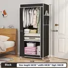 Simple Cloth Wardrobe Enlarged Open Closets Dustproof Clothing Storage Rack Larg