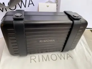 ＜葛蕾飾屋一館＞全新真品 DIOR x RIMOWA 聯名款全球限量黑色鋁合金 斜背 手拿包 現貨