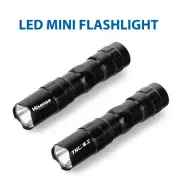 Mini Led Flashlight Waterproof Lanterna Zoomable For Hunting Camp Outdoor ToDD