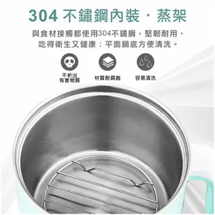 🇹🇼台灣原廠公司貨🇹🇼保固速出 大家源 304不鏽鋼防燙美食鍋 1.5L 雙層防燙美食鍋 快煮鍋 蒸煮兩用鍋