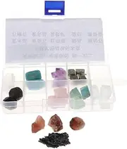 Rock & Mineral Set Collection Quartz Crystal Geology Earth Science