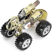 Hot Air Stirling Engine Model,Steam Engine Miniature Car Motor Educational Physics Science Experiment Gifts