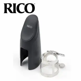 【RICO 瑞可】RAS1N H型中音薩克斯風鎳鐵束圈+吹嘴蓋(原廠公司貨 商品品質有保障)